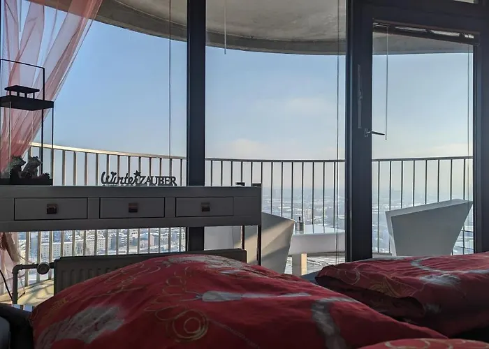 Lägenhet Sky-romantic-room Augsburg