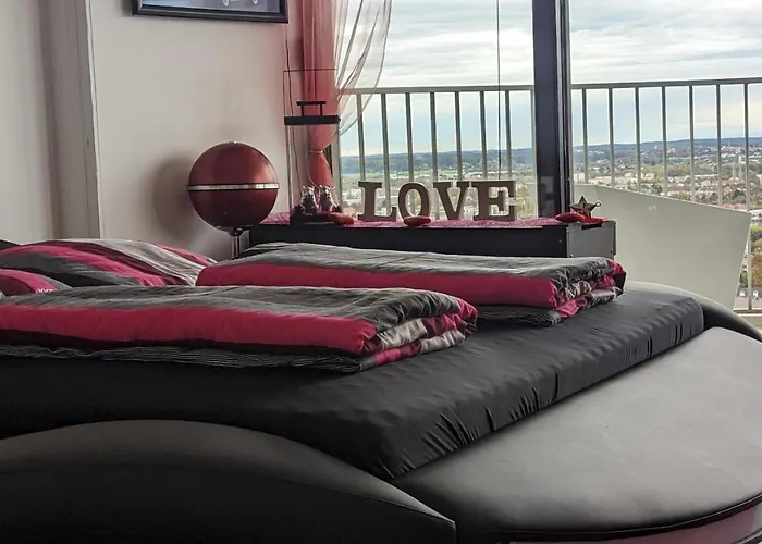 Sky-romantic-room 公寓 奥格斯堡