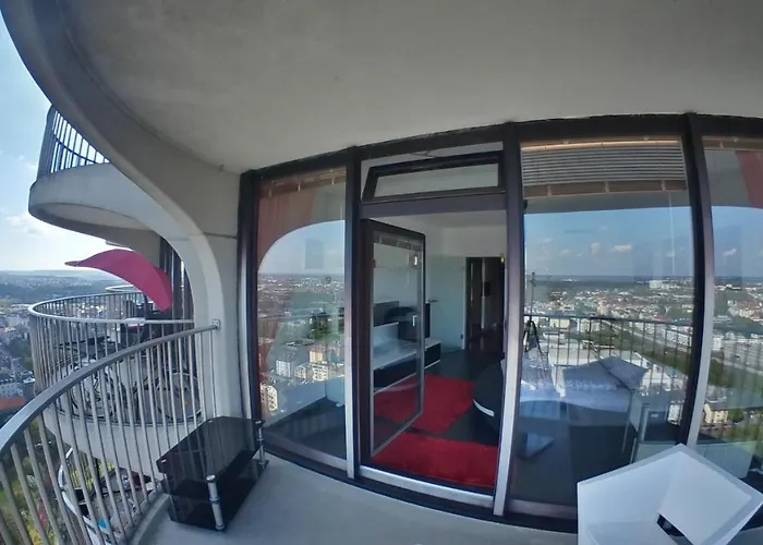 Sky-romantic-room 公寓 奥格斯堡